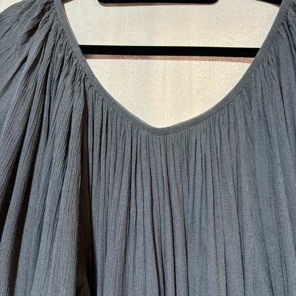 Fashion Fuse Blue Batwing Sleeves with Fringe Size L - Picture 6 of 8